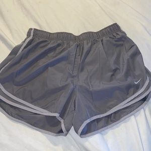 Gray Nike shorts